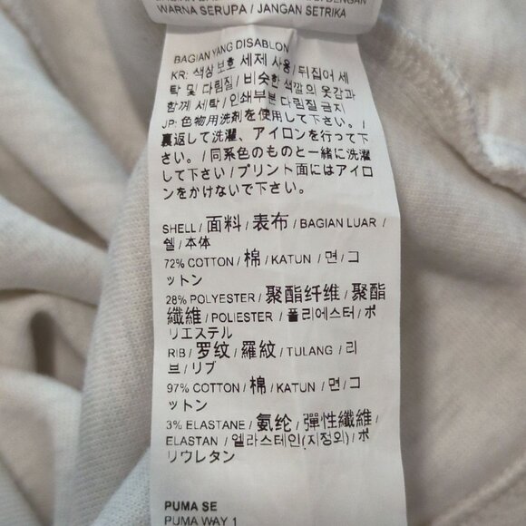 PUMA‎ Women's Crewneck Gray Black Sweatshirt XL Long Sleeve Pullover Athletic - Picture 7 of 11